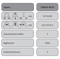 Målskitse ABUS Marine 70IB/45HB63