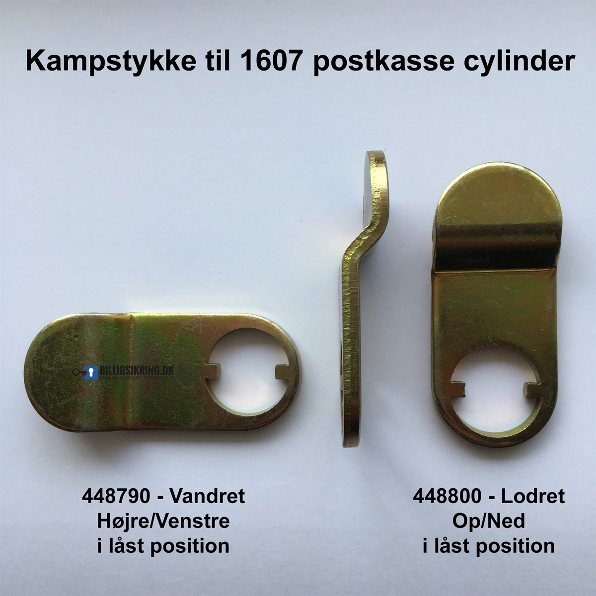 Par bind bunke Ruko kamstykke til 1607 - Postkassecylinder