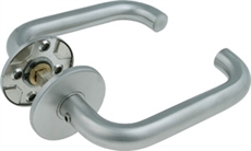 Lockit dørgreb 1022 U-form 19mm.m/clips