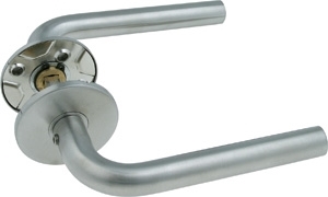 Lockit dørgreb 1023 L-form 19mm.m/clips